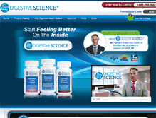 Tablet Screenshot of digestivescience.com